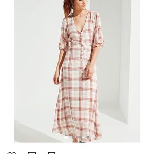 Urban outfitters plaid dress